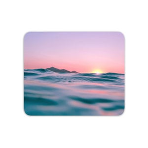 Sunset With Water Mouse Mat