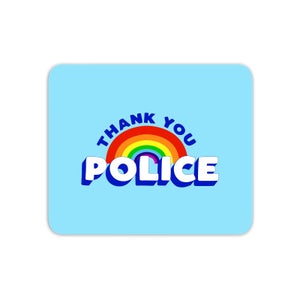 Thank You Police Mouse Mat