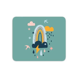 Rainbow Weather Mouse Mat