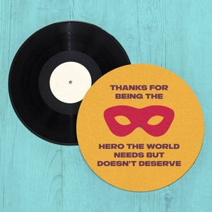 Thanks For Being A Hero! Slip Mat