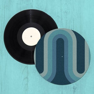 Blue Groove Slip Mat