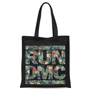 Tropical Run Dmc Tote Bag - Black