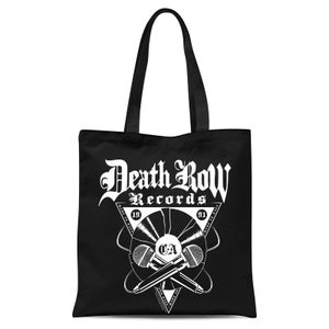 Tote Bag Death Row Records Plaque - Noir