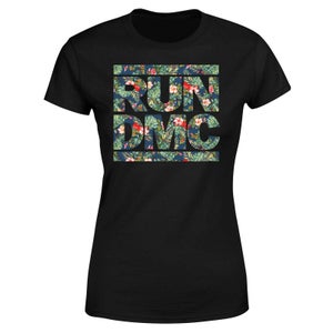 T-shirt Tropical Run Dmc - Noir - Femme