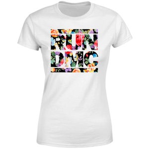 T-shirt Flowery Run Dmc - Blanc - Femme