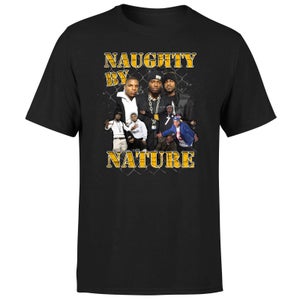 Naughty By Nature Men's T-Shirt - Black