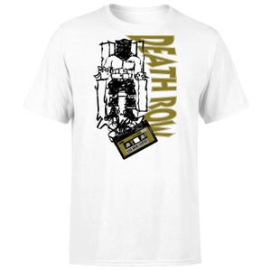 T-shirt Death Row Records Gold Tape - Blanc - Unisexe