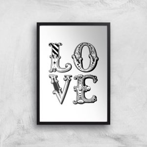 The Motivated Type Love CARNIVAL Giclee Art Print