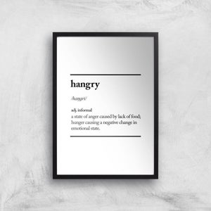 The Motivated Type Hangry Giclee Art Print