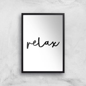 The Motivated Type Relax Giclee Art Print