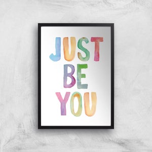 The Motivated Type Just Be You Giclee Art Print