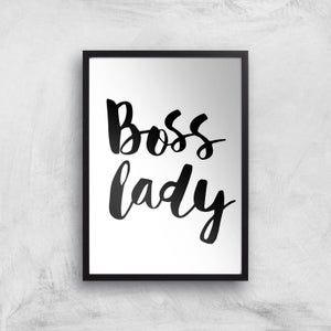 The Motivated Type Boss Lady Giclee Art Print
