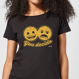 Emoji You Decide Women's T-Shirt - Black