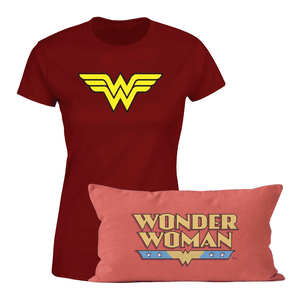 Lot T-shirt & Coussin Wonder Woman