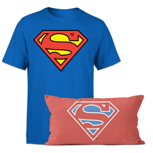 Superman T-Shirt And Cushion Bundle