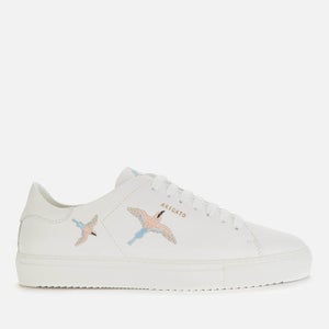 Axel Arigato Women's Clean 90 Bird Leather Cupsole Trainers - White/Blue/Pink