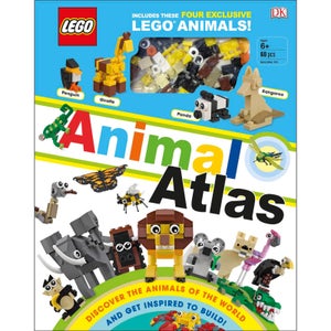 DK Books LEGO Atlas des animaux Livre relié