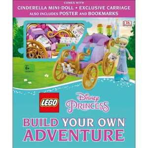 DK Books LEGO Disney Princess Build Your Own Adventure Hardback