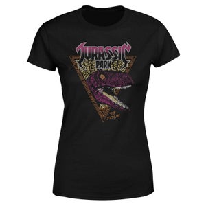 T-shirt Jurassic Park Raptor - Noir - Femme