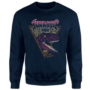 Sweat-shirt Jurassic Park Raptor - Bleu Marine