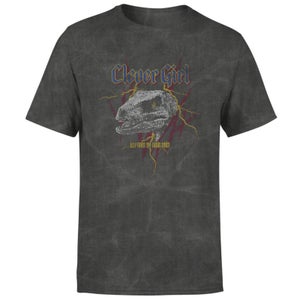 T-shirt Jurassic Park Clever Girl Raptors On Tour - Noir délavé - Unisexe