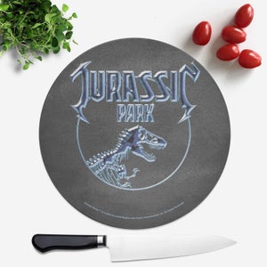 Jurassic Park Logo Round Schneidebrettchen