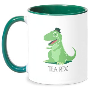 Tea Rex Mug - White/Green