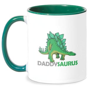 Daddysaurus Mug - White/Green