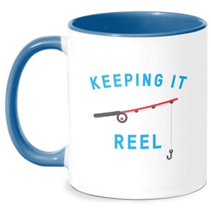 Keeping It Reel Mug - White/Blue