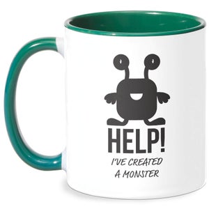 HELP Ive Created A Monster Mug - White/Green