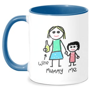 Mummy & Me Mug - White/Blue