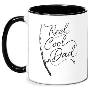 Reel Cool Dad Mug - White/Black
