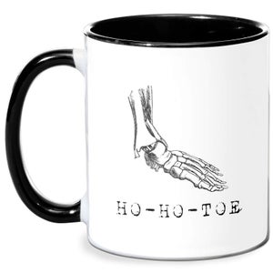 Ho-Ho-Toe Mug - White/Black