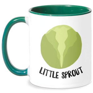 Little Sprout Mug - White/Green