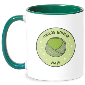 Haters Gonna Hate Mug - White/Green