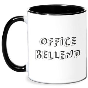 Office Bellend Mug - White/Black