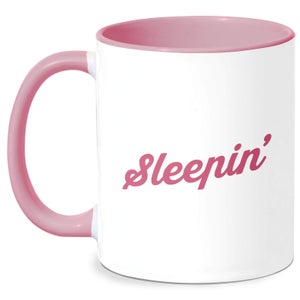 Sleepin Mug - White/Pink