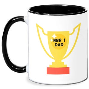 Nbr 1 Dad Cup Mug - White/Black
