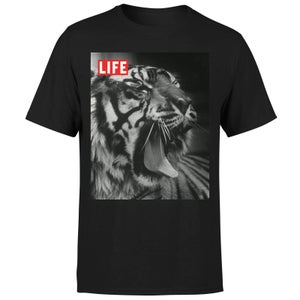 LIFE Magazine Tiger Men's T-Shirt - Black