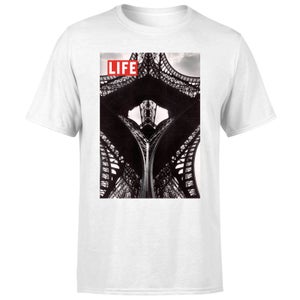 LIFE Magazine Eiffel Tower Men's T-Shirt - White