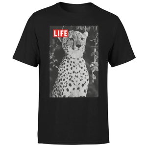 LIFE Magazine Cheetah Men's T-Shirt - Black