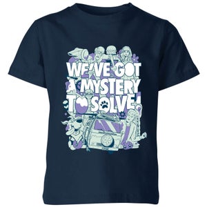 We've Got A Mystery To Solve! Kids' T-Shirt - Navy