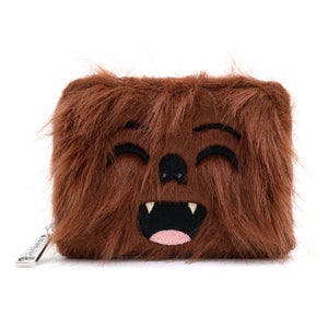 Loungefly Star Wars Faux Fur Chewbacca Zip Around Wallet