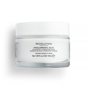 Revolution Skincare Hyaluronic Acid Overnight Hydrating Face Mask 50ml