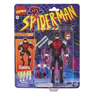 Hasbro Marvel Legends Retro Collection Spider-Man Daredevil 6-Inch Scale Action Figure