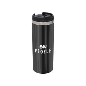 The Motivated Type Ew People Stainless Steel Thermo Travel Mug - Metallic Finish