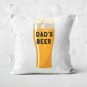 Dad's Beer Square Cushion