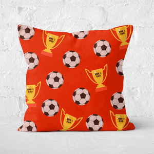 Football Dad Square Cushion