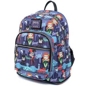 Loungefly Dc Comics Ladies Of Dc Aop Mini Backpack