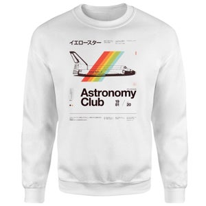Astronomy Club Sweatshirt - White
